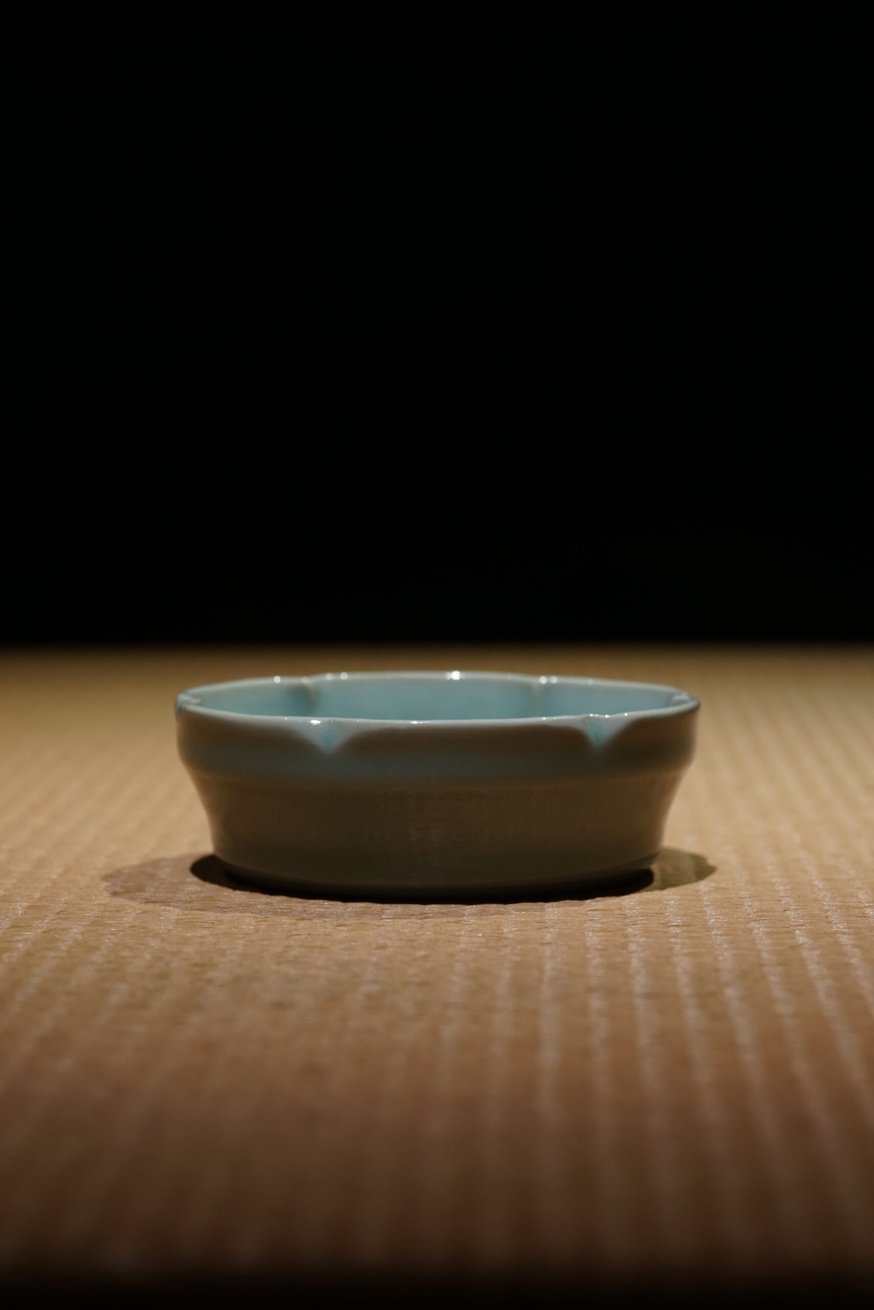 柴烧 官制花口洗